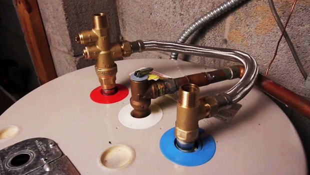 Hot Water Tank Valves